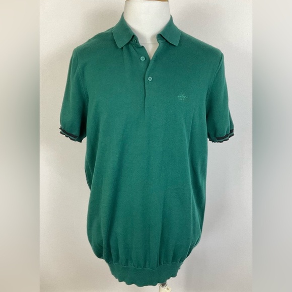 River Island Other - NWT, River Island Mens Emerald Smooth Cotton Luxurious Soft Polo Shirt, sz 2XL